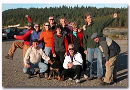 Folks from the Fall Coastal Kayak Instructors Course